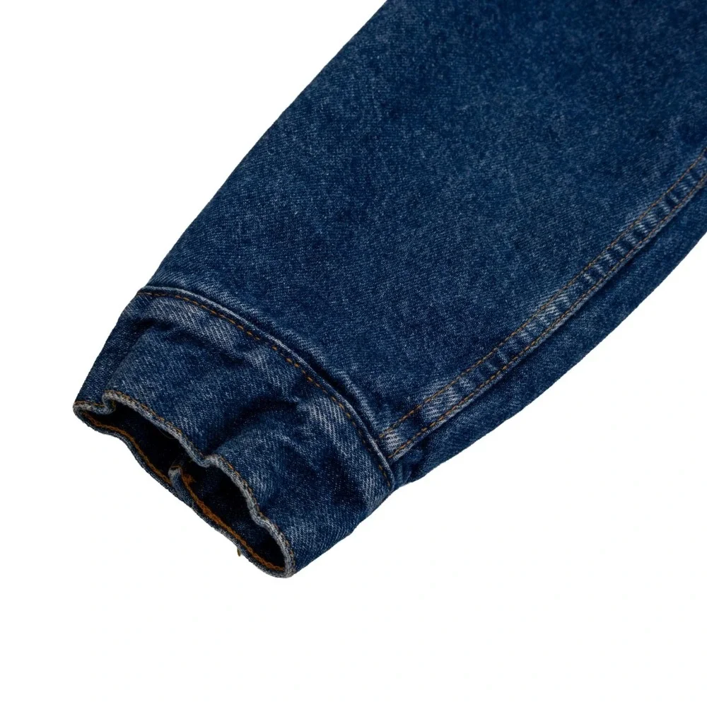 Vntg 90s Levi's Sherpa Lined Denim Jacket XL Fits‎ L USA Men's Trucker Blue Jean